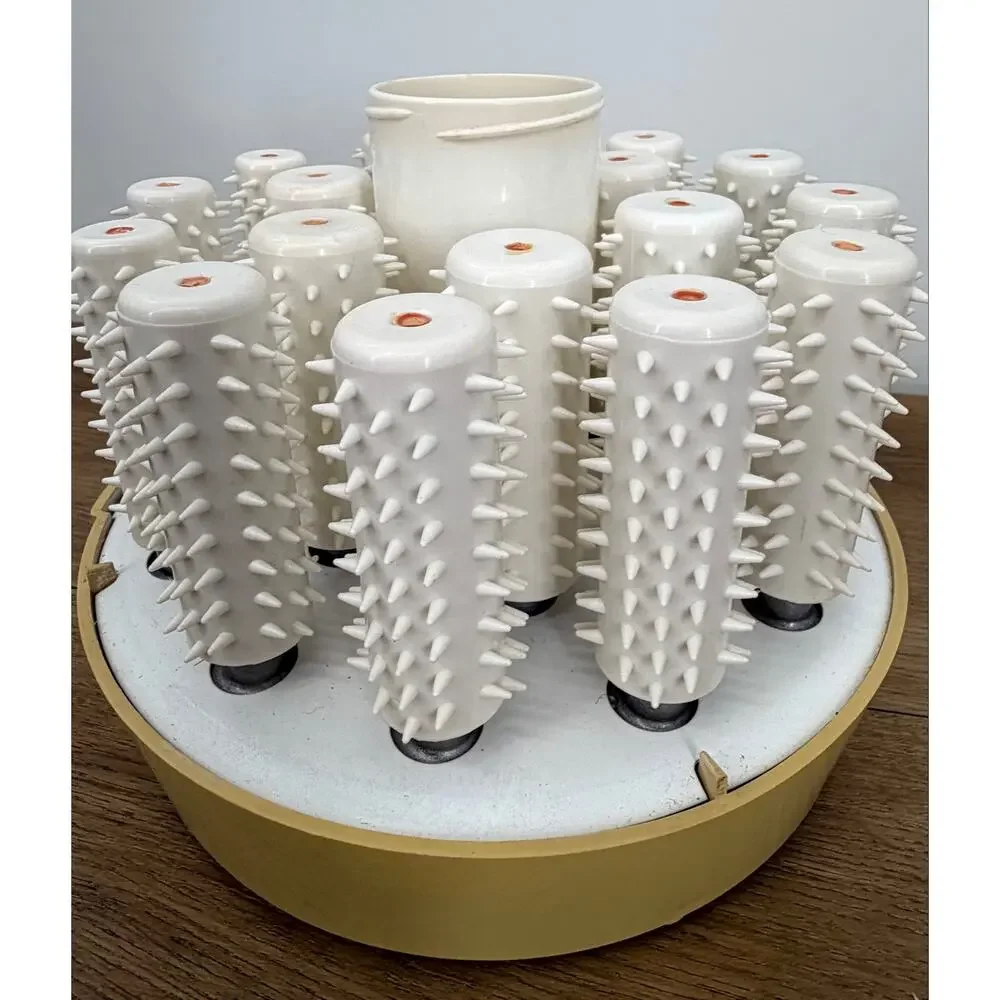 Vintage Westinghouse Deluxe Hair Styler Hot Rollers Curlers Model PHC-20